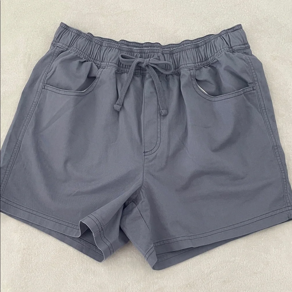 Eddie Bauer Washed Cotton Women's Drawstring Shorts - Picture 1 of 5